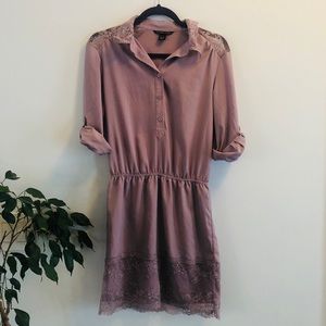 Victoria’s Secret Lavender Lace Inlay Dress